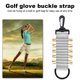 thumbnail image 2 of Guantes de golf con banda para colgar guantes de golf cinta mágica soporte portátil para camiseta para hombres y mujeres, 2 of 6