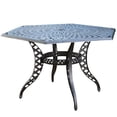 thumbnail image 3 of Hexagonal Outdoor Table | Enhance Backyard Dining | Cast Aluminum Material | Comfortably Seats Six, 3 of 3