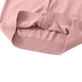 thumbnail image 5 of Économies d'Automne et d'Hiver! SYVGVA Cardigan Sans Manches à Capuche pour Enfants de 12 à 16 Ans, Rouge Melon D\'eau, S, 5 of 5
