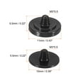 thumbnail image 2 of Unique Bargains Shutter Release Button Soft Shutter Release Button Copper Camera Shutter Button Black 4 Pack, 2 of 6