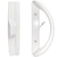 thumbnail image 1 of Juego de manija para puerta corrediza de patio ALLYWASAI estilo mortise, blanco, 1 of 6