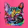 thumbnail image 2 of Cute Cat | Dean Russo Art Animal Lover Men's T-Shirt, Neon Pink, Medium, 2 of 6