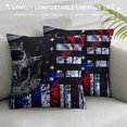 thumbnail image 3 of Americo Makk painting Graphic Decorative Men Women Boy Girl Room Cushion Throw Pillow Cover for Home Couch Living Room Bed Sofa   Pillow Covers 全年适用 short plush 1PC, 3 of 5