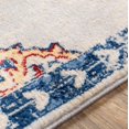 thumbnail image 6 of Mark&Day Area Rugs, 2x8 Staveren Traditional Dark Blue Runner Area Rug (2'7" x 7'3"), 6 of 6