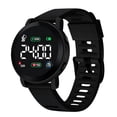 thumbnail image 1 of Reloj electrónico redondo LED, tendencia de moda, reloj electrónico deportivo para estudiantes, resistente al agua y al aire libre, 1 of 5