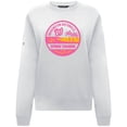 thumbnail image 2 of Women's Levelwear White Washington Nationals Yvette Spring Training Badge Bold Sweatshirt, 2 of 3