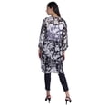 thumbnail image 4 of Moomaya Long Sheer Shrug Printed Open Front Beach Coverup Summer Cardigan, 4 of 8