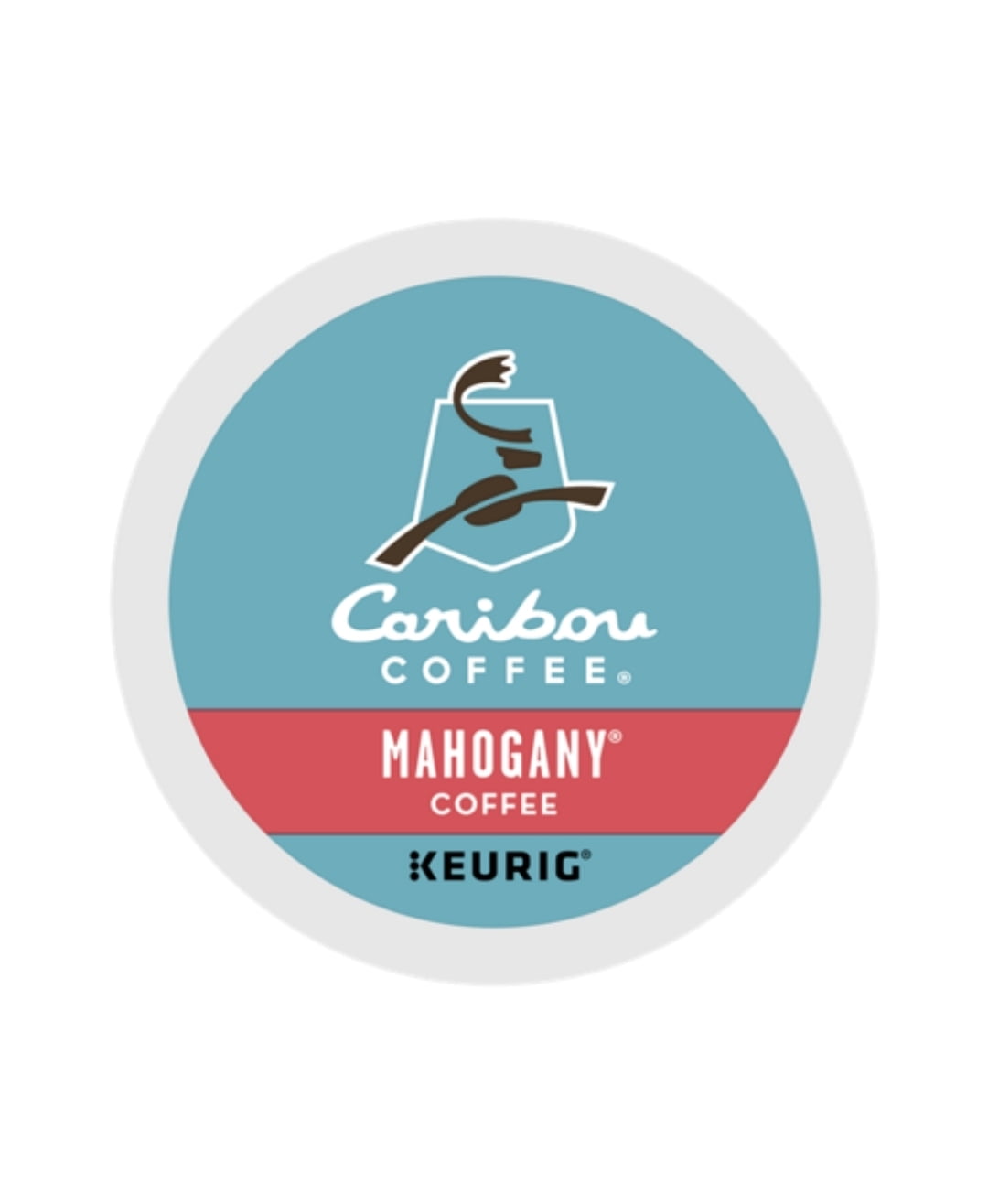 Caribou Coffee Mahogany Keurig Single-Serve K-Cup Pods, Dark Roast Coffee, 48 Count