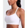 thumbnail image 5 of CRZ YOGA Butterlift Cross Back Sports Bras for Women Adjustable Thin Straps Pilates Padded Gym, 5 of 7