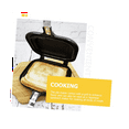 thumbnail image 3 of Sandwich Skillet Bread Loaf Pans for Baking Egg Cookers Cookware Double Pie Iron Toaster Sandwich Maker, 3 of 5