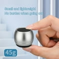 thumbnail image 6 of Nkmbld Car Subwoofer Mini Metal Bluetooth Speaker Subwoofer Outdoor Portable Bluetooth Speaker, HIFI Sound Quality, Intelligent Noise Reduction, Birthday Gifts, Silver, 6 of 6