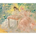 thumbnail image 3 of Louis Icart 14x12 Black Modern Framed Museum Art Print Titled - Under the Arbia, 3 of 5