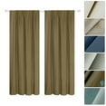 thumbnail image 3 of mi Blackout Cortinas 2 Panel Cortinas Modernas Oscurecimiento Térmico Leyfeng Cortinas de ventana, 3 of 6