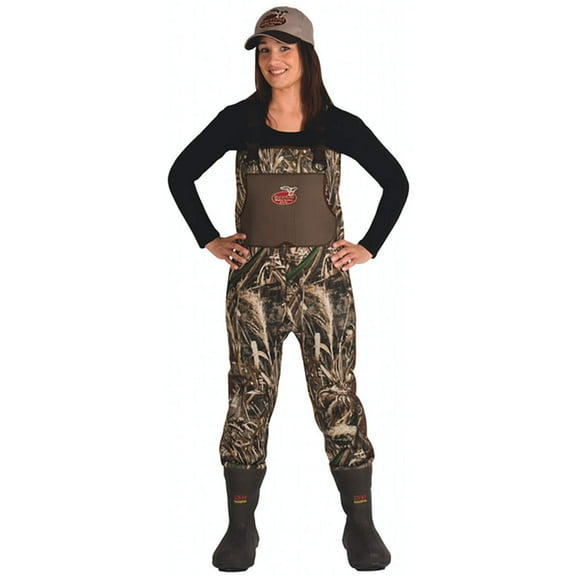 Caddis Women's Regular Realtree Max-5 1200 gram 5mm Neoprene Waders