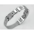 thumbnail image 2 of EOEMY Stainless Steel Mesh Adjustable Wristband Slider Charm Bracelet 10mm With Buckle, 2 of 9