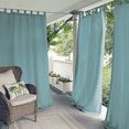 thumbnail image 2 of Decorative Curtain Pattern Ready Made Outdoor Patio Solid Polyester Curtains 52*84" Beige, 2 of 4