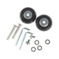 thumbnail image 4 of Youkk Roues de Valise en Caoutchouc Performance Améliorée 2 Pcs Remplacement Épaisseur 50mm 18mm 5Ensemble, 4 of 6