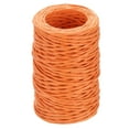 thumbnail image 1 of Uxcell 55 Yards Floral Bind Wire Wrap Twine, Alambre Floral de 2mm, Alambre de Vid para Manualidades Rústicas, Hacer Ramos de Flores, Envolver Regalos, Decoración de Bodas, Naranja, 1 of 7