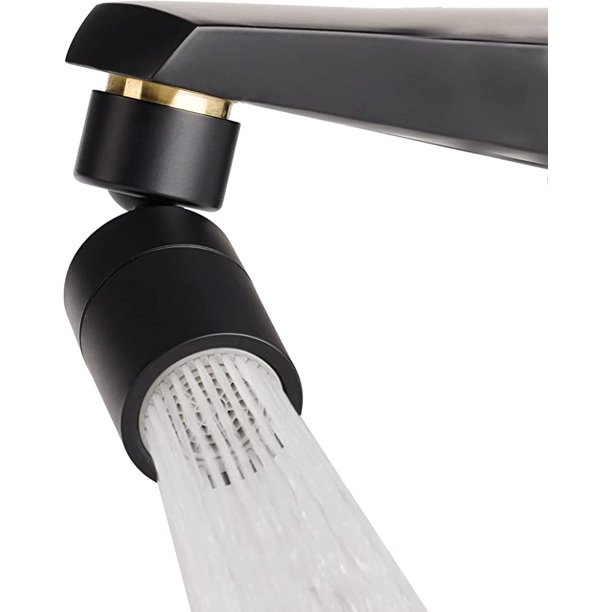 Faucet Aerator,360° Swivel Kitchen Sink Aerator by ,Big Angle Sprayer