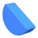 thumbnail image 1 of Bloque de yoga semicircular antideslizante para gimnasio en casa Azul, 1 of 8