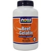 Now Foods Beef Gelatin 550 mg - 200 Caps 2 Pack