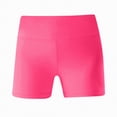 thumbnail image 5 of TAmten Girls Shorts Girls Athletic Shorts Ball Sports Dance Yoga Short Bike Gym Teens Running Workout Seamless Shorts(Hot Pink,13-14 Years), 5 of 6
