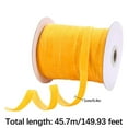thumbnail image 5 of Yaoyar 1cm Vintage Velvet Ribbon for Gift Wrapping Wedding Decoration DIY Project, DIY Ribbon Bow Accessories Ribbon 50 Yards, 5 of 5