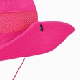 thumbnail image 5 of TOWED22 Baby Sun Hat Toddler Girl Boy Beach Hat Adjustable Outdoor Summer Hat Sun Protection Wide Brim Infant Kids(Hot Pink,One Size), 5 of 8