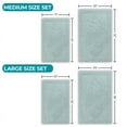 thumbnail image 6 of Superior Myra Medallion Washable Bath Rug, Set of 2, Medium, Seafoam, 6 of 12
