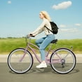 thumbnail image 5 of MOONCOOL 24/26 Inch 7 Speed Beach Cruiser Bike for Adults, Retro Step-Through Comfort Bicycle with Soft Foam Saddle, V-Brakes, Rear Rack & Fenders – Classic Cruiser for Women and Men, 5 of 11