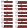 thumbnail image 2 of Papel de lija 125mm Papel de lija 102 piezas Papel de lija P40/P60/P80/P100/P120/P150/P180/P240/P320/P400/P600/P800/P1000/P1200/P1500/P2000 Para lijadoras orbitales, 2 of 5