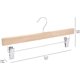 thumbnail image 5 of Juego de 1 percha de madera con pinzas, color natural, 5 of 5