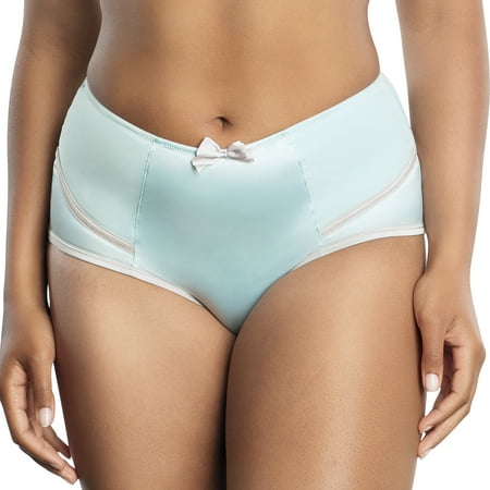 

Charlotte High Waist Brief - Seaglass Green