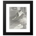 thumbnail image 2 of Théophile Alexandre Steinlen 15x18 Black Modern Framed Museum Art Print Titled - Women's Songs (1897), 2 of 5