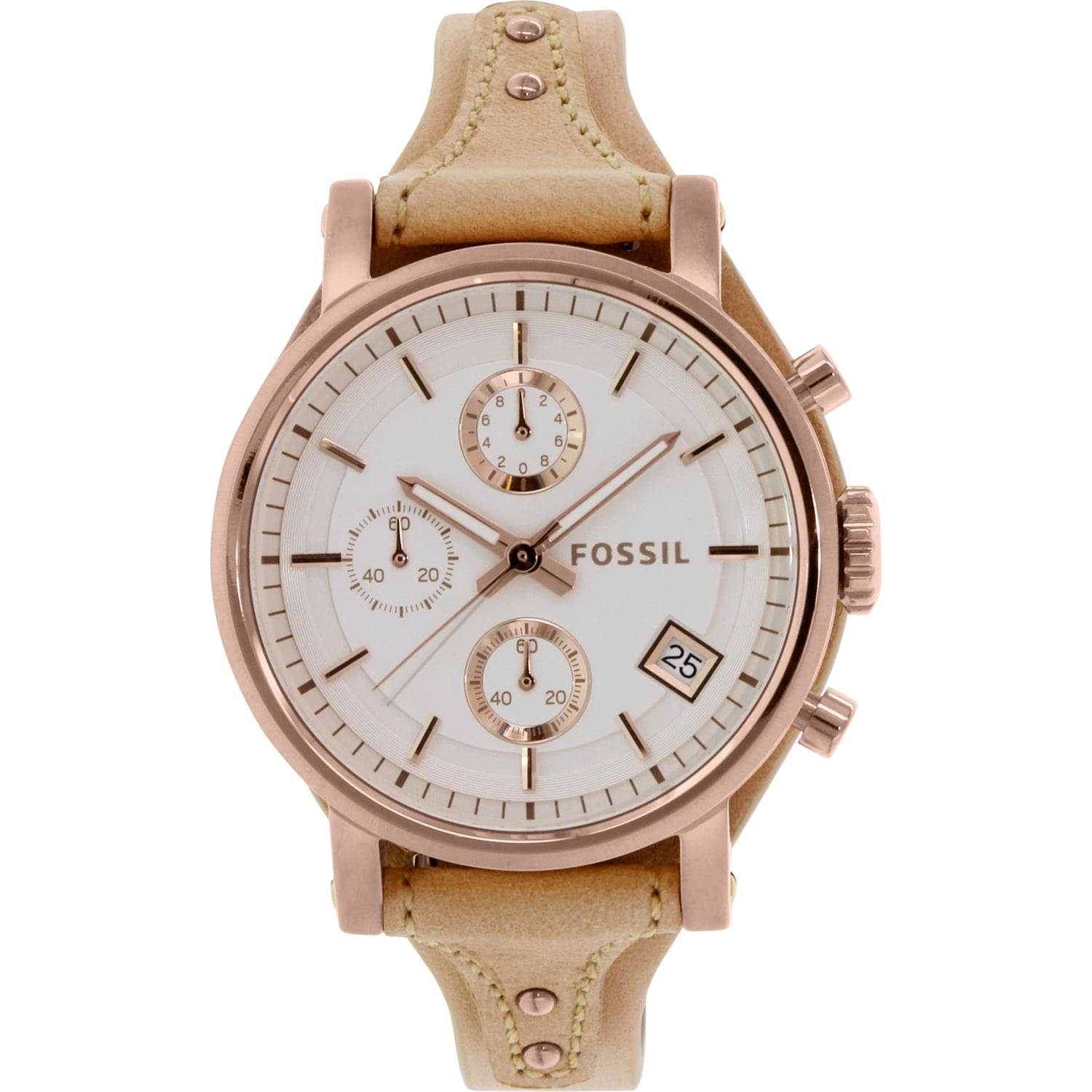 fossil q rose gold