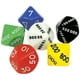 thumbnail image 1 of 6pcs dados portátiles dados múltiples dados plástico juego dados dados dados patas herramienta de juego de mesa, 1 of 4