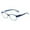 blue, variant on Safety Glasses Anti Fog Goggles Protective Glasses Square Frame Blue Light Blocking Anti Dust UV Protection Glasses For Men Women