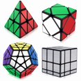 thumbnail image 3 of Speed Cube Set, Pyramid Mirror Skew Megaminx Cube Collection, Puzzles de juguete para niños y adultos Juego de 4 oso de fresa Electrónica, 3 of 3
