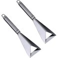 thumbnail image 1 of X Cuchillo Triangular Para Tallar Frutas, Cuchillo Para Tallar De Acero Inoxidable, Herramienta De Cocina, Diseño Ergonómico Y Fácil De Usar, Adecuado Para El Hogar, Hotel, Restaurante Kuyhfg Bienvenido a Kuyhfg, 1 of 5