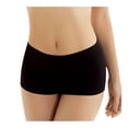 thumbnail image 1 of Bóxer Ilusión para Mujer, Microfibra Negro Talla CH, 1 of 3