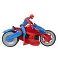 thumbnail image 2 of Marvel Spider-Man Web Blast Cycle Toy Set with 4 Inch Action Figure and 2 Web Projectiles, 2 of 6