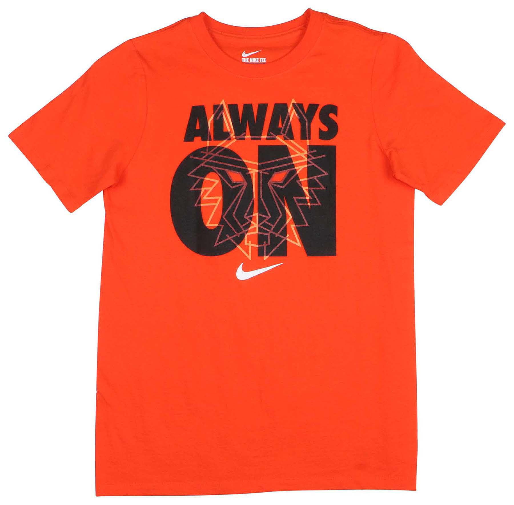 Nike - Nike Big Boys' (8-20) Always On Graphic T-Shirt-Orange - Walmart ...