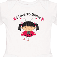 thumbnail image 4 of Inktastic I Love To Dance Ladybug Girls Long Sleeve Baby Bodysuit, 4 of 5
