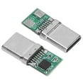 thumbnail image 1 of 2Pcs USB C Breakout Board PD Type C 8pin 20V 3A Rated Current Fast Charge  IP20 USB C Male Adapter For Tablet, Laptop, Cameras, Projectors, 1 of 8