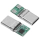 thumbnail image 5 of Placa de conexión USB tipo C, 2 piezas, conector de enchufe macho tipo C con conexión USB tipo C, conector de conexión USB tipo C de aspecto llamativo, 5 of 12