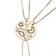 thumbnail image 1 of Girly Gifts Friendship Necklaces Matching Friend Necklaces Graduation Gift Necklace Graduation Jewelry Puzzle Piece Necklace, 1 of 3