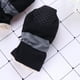 thumbnail image 5 of 4 botas de lluvia antideslizantes para mascotas, cubrepiés de perro, botas de felpa gruesas, suela protectora para patas (negro, talla 4), 5 of 7