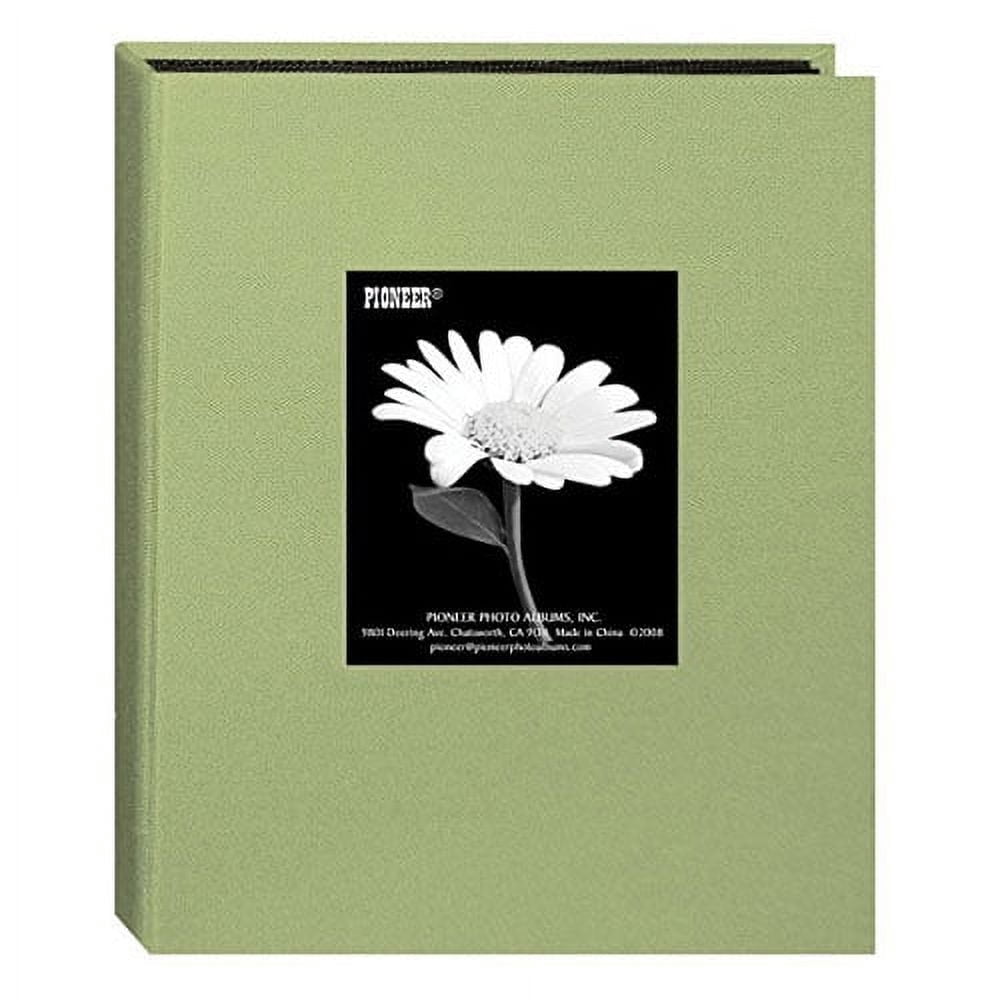 Pioneer Photo Albums, Fabric Photo Album 200 pkt 4x6, Sage Green