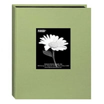 Pioneer Photo Albums Mini Fabric Frame Cover Photo Album 24 Pockets Hold 5x7 Photos, Sage Green