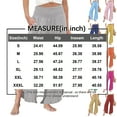 thumbnail image 3 of Linen Pants Women Wide Leg Summer Lounge Trousers Boho Flowy Palazzo Pant Fashion Beach Vacation Cotton Outfits 2026 Orange S, 3 of 7